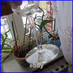 6 verres a vin en cristal saint louis modèle azur H 13,5 cm signé