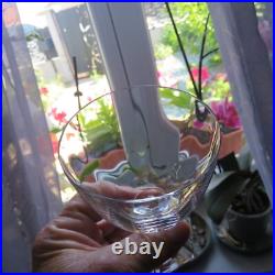6 verres a vin en cristal saint louis modèle saint cloud H 11 cm signé