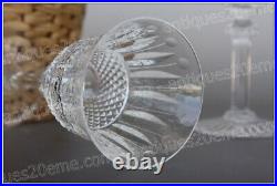 6 verres à vin n°3 en cristal de Saint Louis modèle Tommy 17 cm Wine glasses