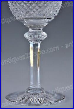 6 verres à vin n°4 cristal de St Louis Tommy 15 cm Bordeaux wine glasses (B)