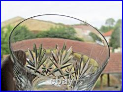 6 verres a whisky en cristal de saint louis modèle Massenet signé