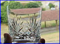 6 verres a whisky en cristal de saint louis modèle Massenet signé