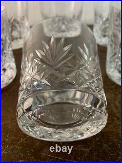 6 verres à whisky taillé modèle Chantilly cristal Saint Louis (prix à la pièce)