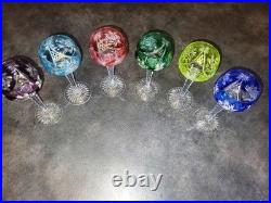 6 verres cristal Saint Louis jamais servis 6 verres cristal Saint Louis jamais servis
