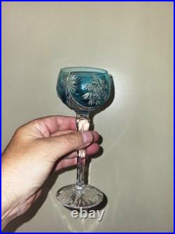 6 verres cristal Saint Louis jamais servis