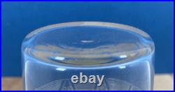 6 verres eau jus de fruit cristal grave soufflé Baccarat Saint Louis XIX XX
