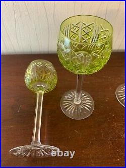 6 verres en cristal modèle Riesling de Saint Louis (prix à la pièce)