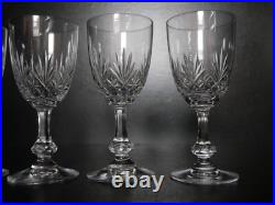 6 verres vin blanc porto Saint ST Louis cristal Modèle Massenet 12,2cm