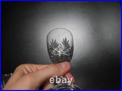 6 verres vin blanc porto Saint ST Louis cristal Modèle Massenet 12,2cm