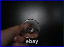6 verres vin blanc porto Saint ST Louis cristal Modèle Massenet 12,2cm
