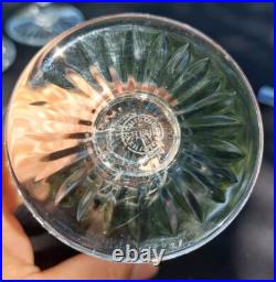 7 Verres Cristal Saint Louis Trianon 10,8cm 7 Verres Cristal Saint Louis Trianon 10,8cm