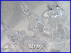 7 verres à eau 19cl cristal saint Louis Mod Ardèche (crystal water glasses)