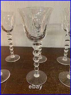 7 verres à eau modèle Bubble N°2 en cristal de Saint Louis (prix à la pièce) 7 verres à eau modèle Bubble N°2 en cristal de Saint Louis (prix à la pièce)