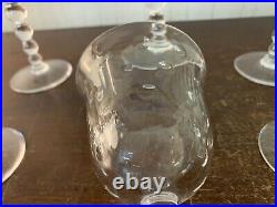 7 verres à eau modèle Bubble N°2 en cristal de Saint Louis (prix à la pièce) 7 verres à eau modèle Bubble N°2 en cristal de Saint Louis (prix à la pièce)