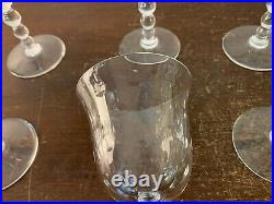 7 verres à eau modèle Bubble N°2 en cristal de Saint Louis (prix à la pièce) 7 verres à eau modèle Bubble N°2 en cristal de Saint Louis (prix à la pièce)
