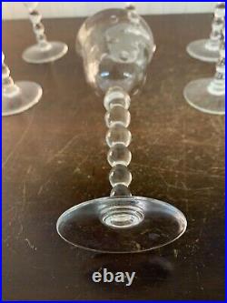 7 verres à eau modèle Bubble N°2 en cristal de Saint Louis (prix à la pièce) 7 verres à eau modèle Bubble N°2 en cristal de Saint Louis (prix à la pièce)