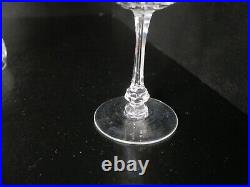 7 verres à vin en cristal Saint louis Modèle Massenet Metra taille 4593