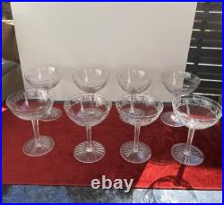 8 Coupes A Champagne En Cristal Taille Saint Louis Ou Baccarat 8 Coupes A Champagne En Cristal Taille Saint Louis Ou Baccarat