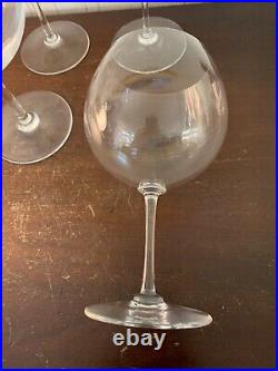 8 gros verres à dégusté en cristal de Saint Louis (prix à la pièce)