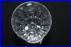 8 verres à apéritif cristal de Saint Louis modèle Fougère parfait état H 11.8 cm