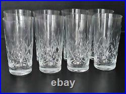 8 verres à orangeade cristal taillé Saint-Louis modèle Messine crystal chope old
