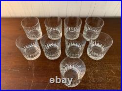 8 verres à porto modèle marine Jersey cristal Saint Louis (prix à la pièce)