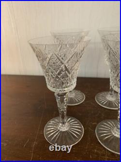 8 verres à vin blanc modèle Musset cristal de Saint Louis (prix pour 1 verre)