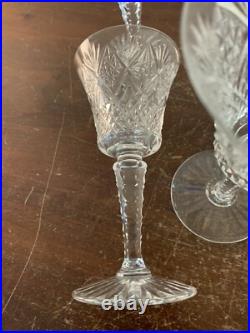 8 verres à vin blanc modèle Musset cristal de Saint Louis (prix pour 1 verre)