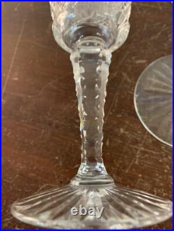 8 verres à vin blanc modèle Musset cristal de Saint Louis (prix pour 1 verre)