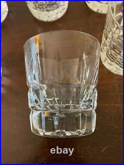 8 verres à whisky en cristal de Saint Louis (prix à la pièce)