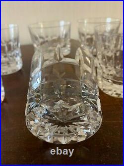 8 verres à whisky en cristal de Saint Louis (prix à la pièce)