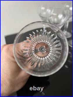 9 Verres A Vin Blanc En Cristal Saint Louis Modèle Calibri Baccarat
