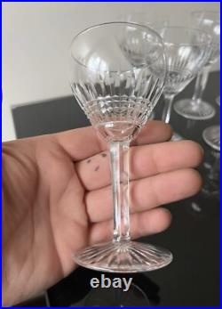 9 Verres A Vin Blanc En Cristal Saint Louis Modèle Calibri Baccarat