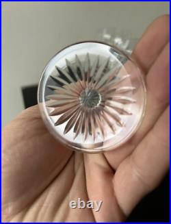 9 Verres A Vin Blanc En Cristal Saint Louis Modèle Calibri Baccarat