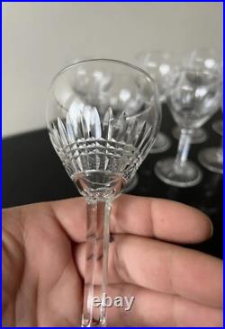 9 Verres A Vin Blanc En Cristal Saint Louis Modèle Calibri Baccarat
