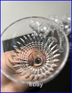9 Verres A Vin Blanc En Cristal Saint Louis Modèle Calibri Baccarat