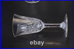 9 verres à vin cristal taillé de Saint louis modèle Tarn 13 cm