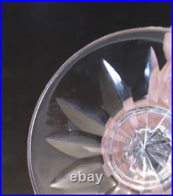 9 verres à vin cristal taillé de Saint louis modèle Tarn 13 cm