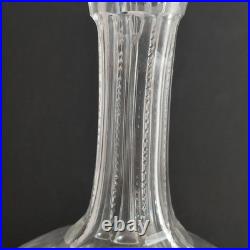 Ancien Carafe En Cristal De Saint Louis Modele Thistle