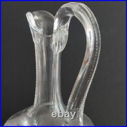 Ancien Carafe En Cristal De Saint Louis Modele Thistle