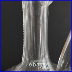 Ancien Carafe En Cristal De Saint Louis Modele Thistle
