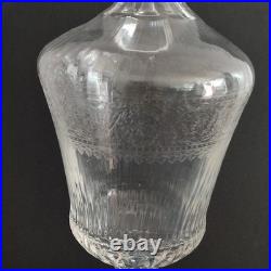 Ancien Carafe En Cristal De Saint Louis Modele Thistle