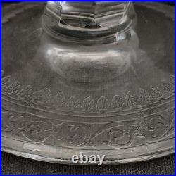 Ancien Carafe En Cristal De Saint Louis Modele Thistle