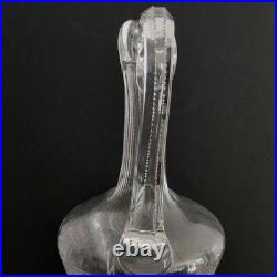 Ancien Carafe En Cristal De Saint Louis Modele Thistle