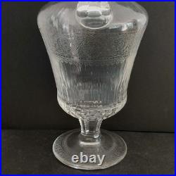 Ancien Carafe En Cristal De Saint Louis Modele Thistle