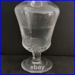 Ancien Carafe En Cristal De Saint Louis Modele Thistle