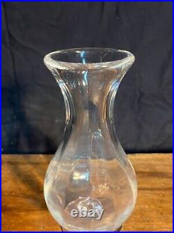 Ancien Vase, Cristal, St Louis, Cristallerie, Verrerie, Cristal, Xxeme