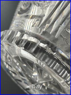 Ancien Vase En Cristal Taillé, Baccarat Saint Louis Ancien Vase En Cristal Taillé, Baccarat Saint Louis