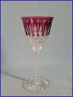 ++ Ancien verre roemer cristal de SAINT LOUIS modèle TOMMY violet ++