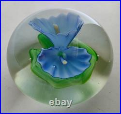 Ancienne Boule Presse Papiers Sulfure Cristal Baccarat Saint Louis Paperweight